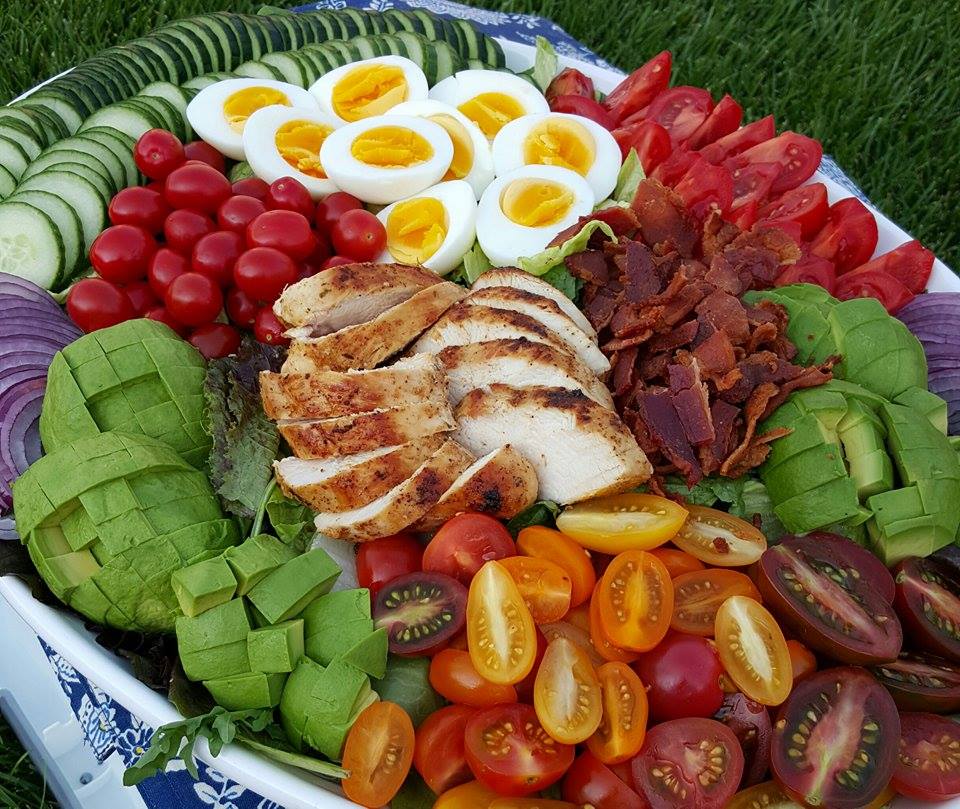 The Ultimate Chicken Cobb Salad http://cleanfoodcrush.com/ultimate-cobb-salad