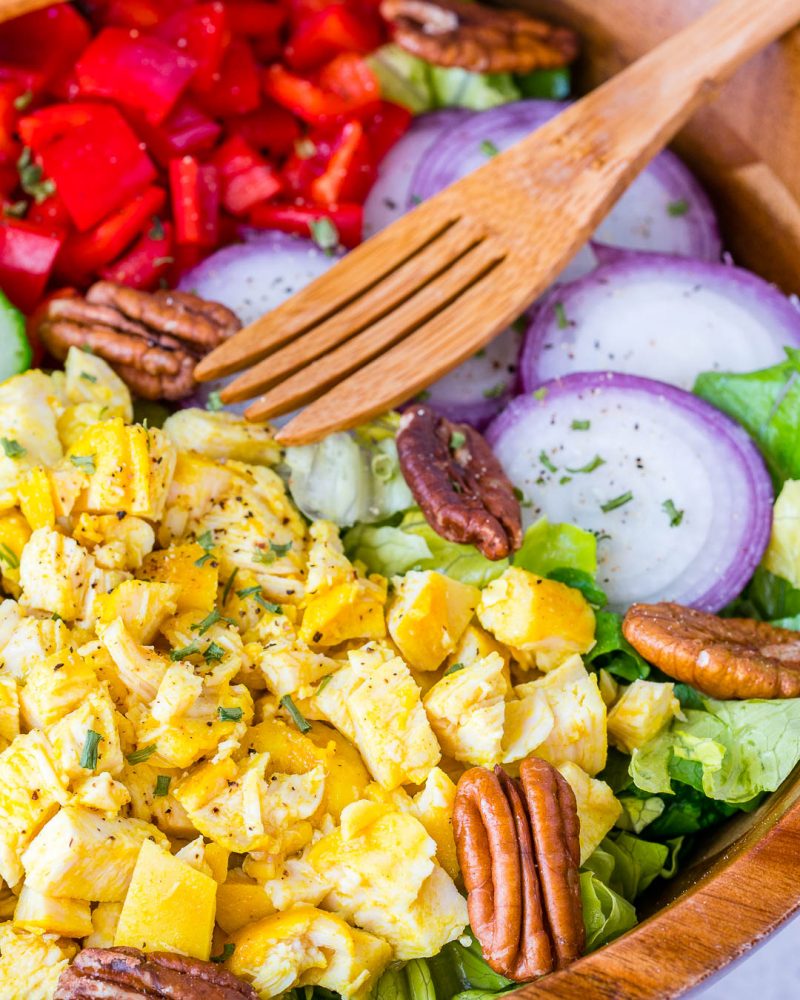 This Turmeric Chicken Salad Is Anti Inflammatory Clean Eating