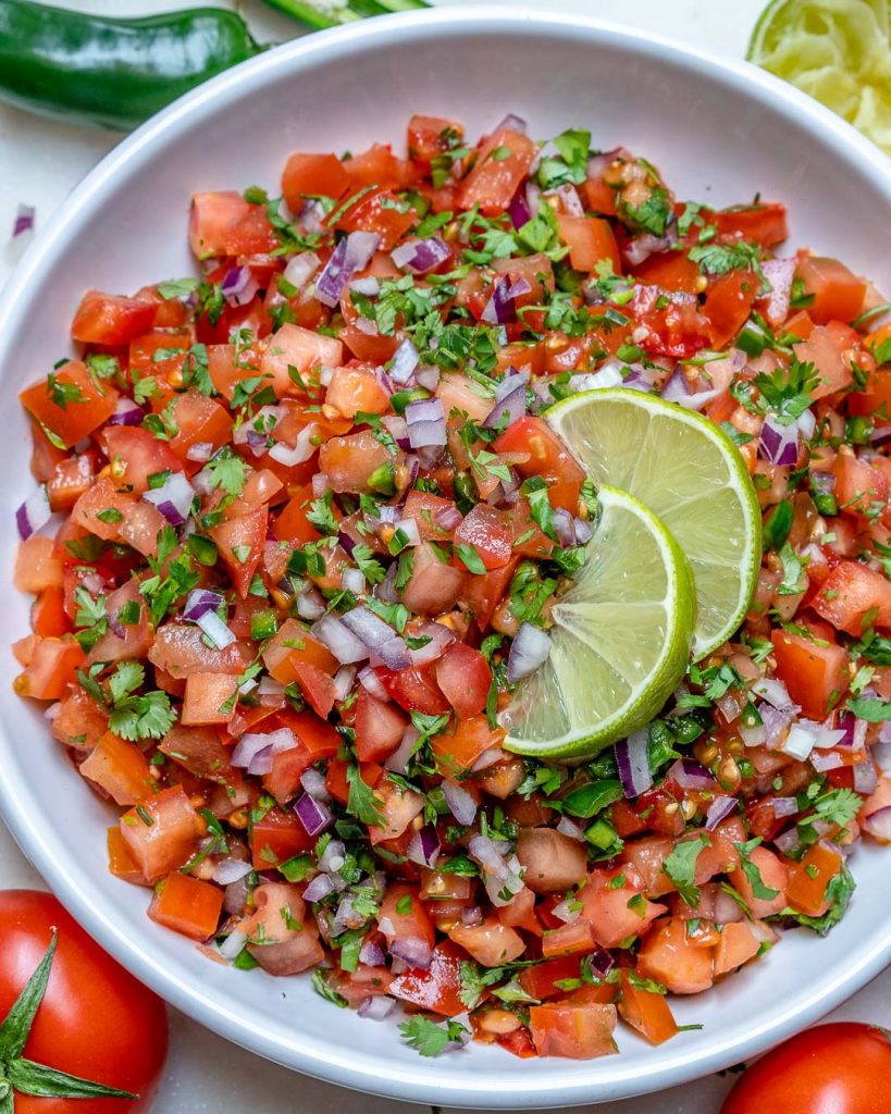 The Best Ever Homemade Pico De Gallo Clean Food Crush