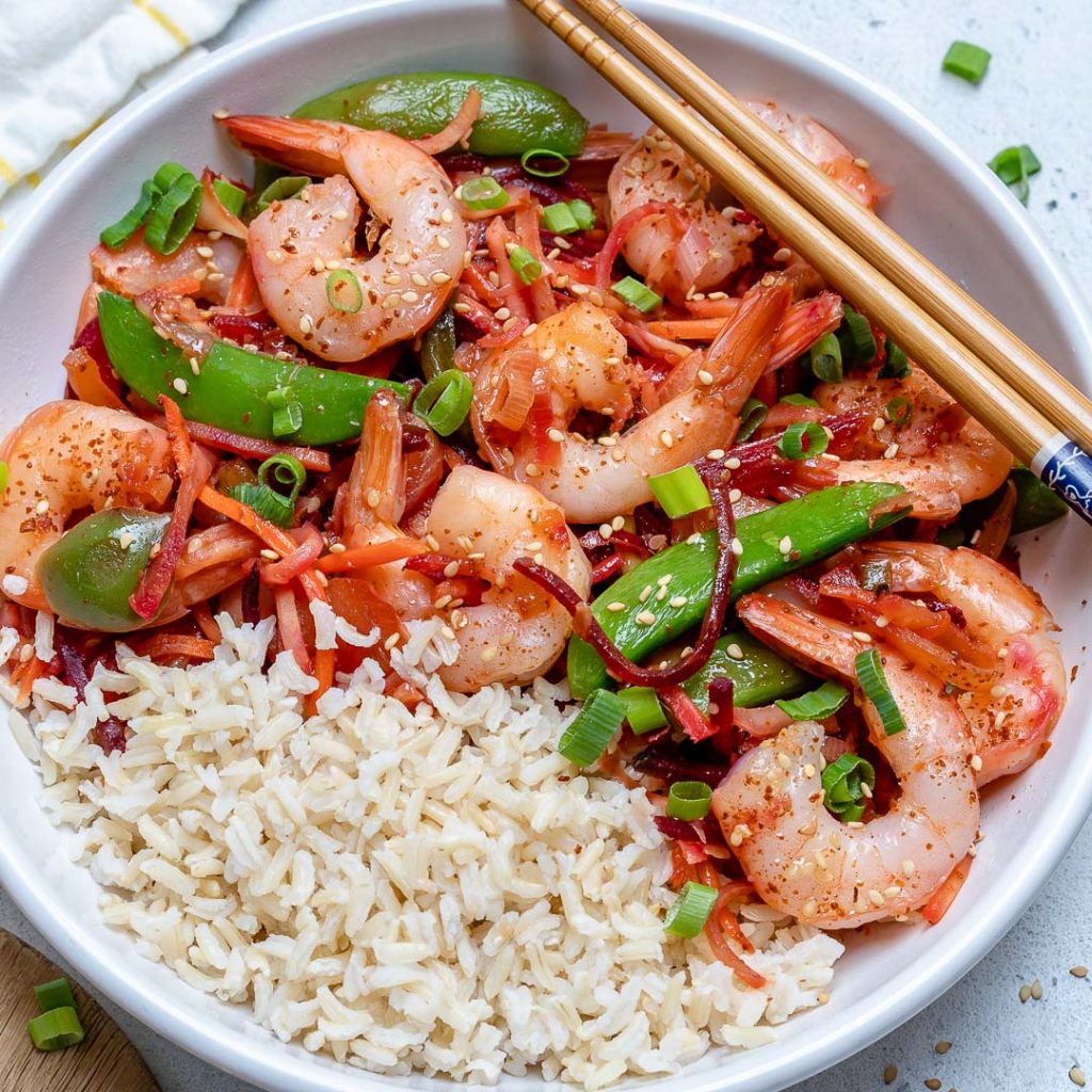 Quick Clean Chili Garlic Shrimp Stir Fry Clean Food Crush