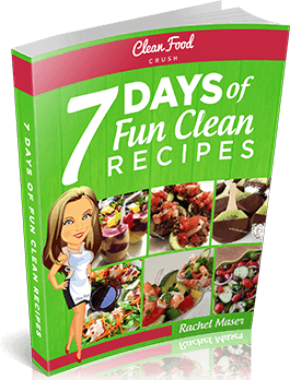 7 Days of fun clean recipes