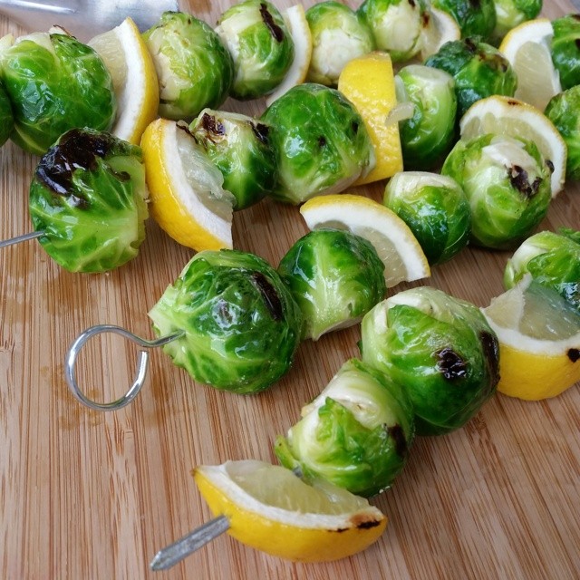 brussel sprouts grilled