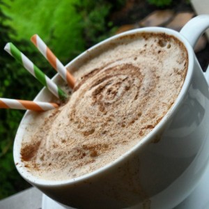 A Cup of Homemade Pumpkin Spice Latte
