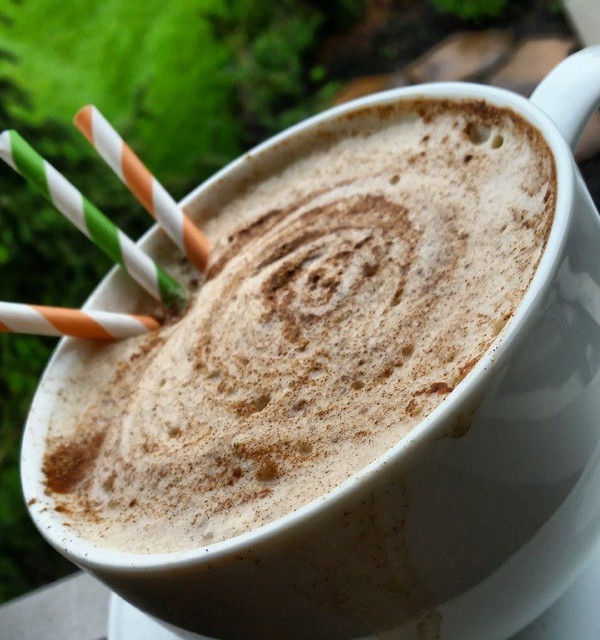 A Cup of Homemade Pumpkin Spice Latte