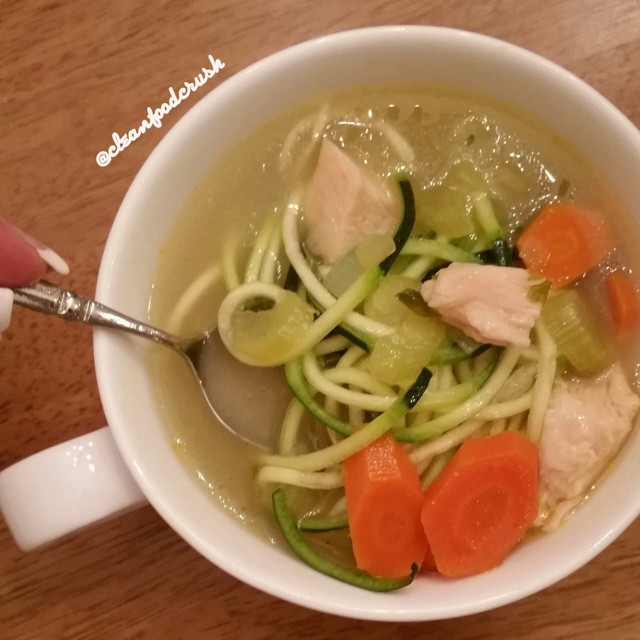 Zoodle Turkey Soup Recipe