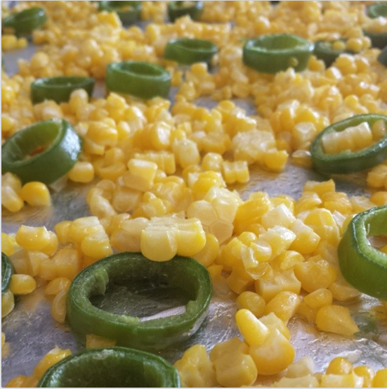 Roasted Fresh Corn & Jalapeños Recipe