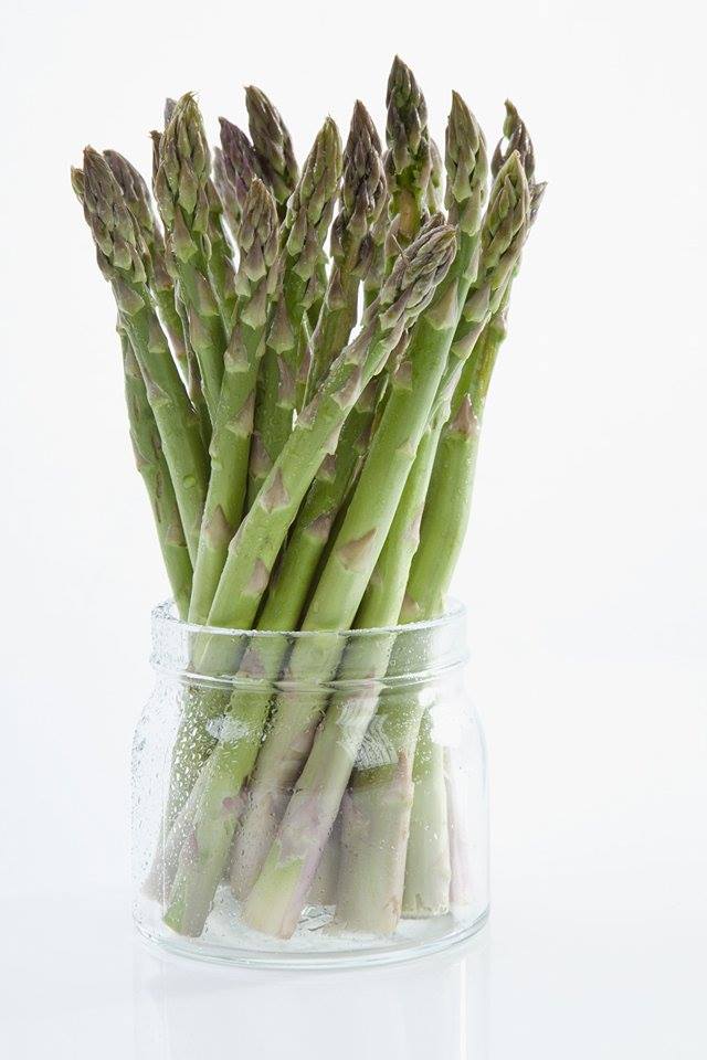 store FRESH asparagus in the refrigerator