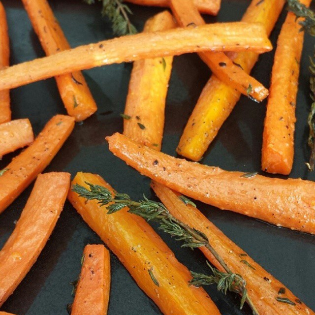 Rosemary Roasted Carrots