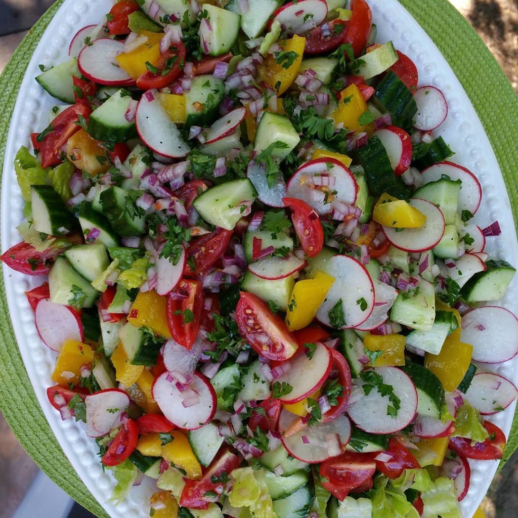 Summer Garden Detox Salad