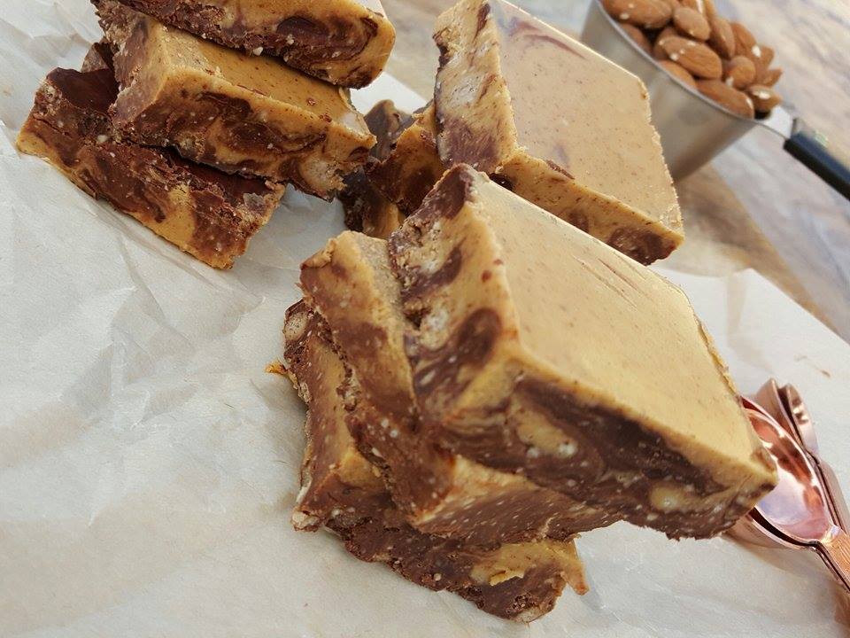 Clean Food Crush Nut Bars Recipe https://cleanfoodcrush.com/chocolate-nut-swirl-bars/