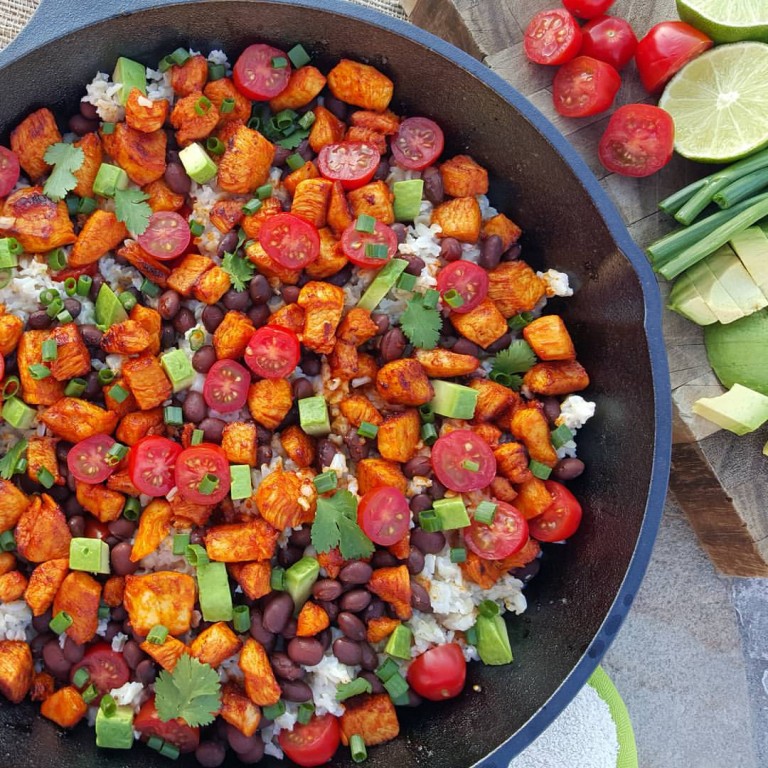 HoneyLime Sriracha Weeknight Skillet Clean Food Crush