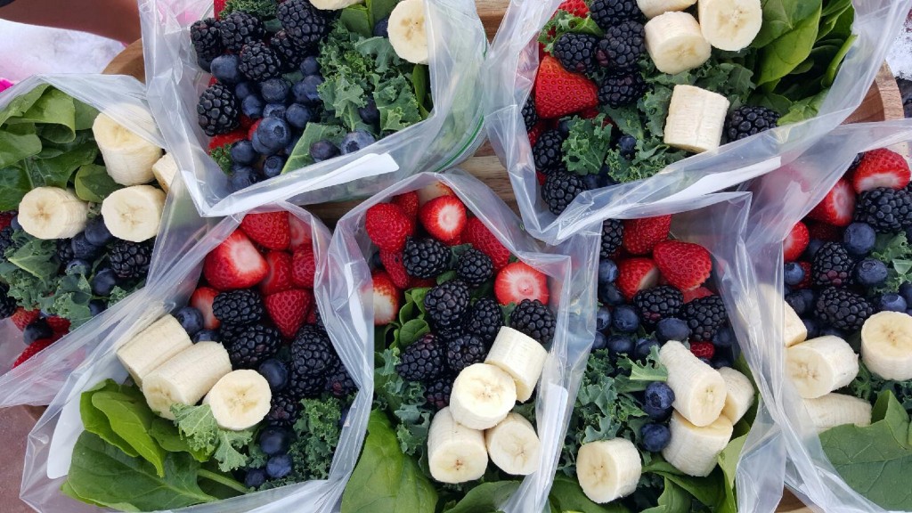 Pre-Prepped Green Smoothie Baggies  https://cleanfoodcrush.com/green-smoothie-packs/