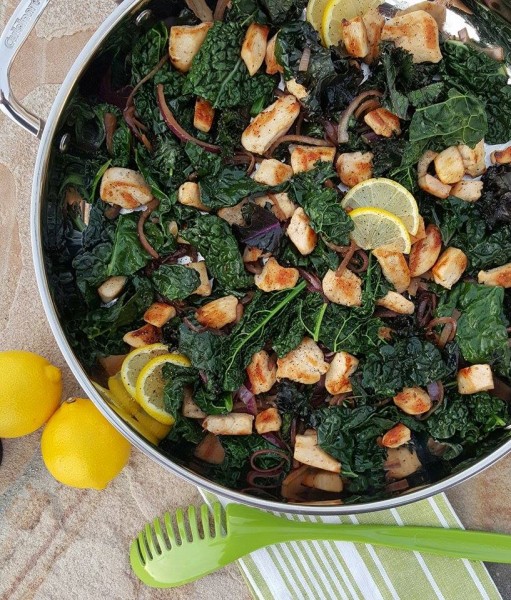Lemon Pepper Chicken & Kale Stir Fry Clean Food Crush