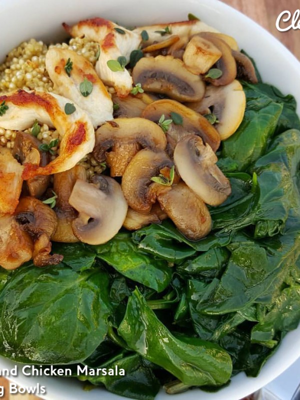 Mushroom and Chicken Marsala Clean Eating Bowls https://cleanfoodcrush.com/mushroom-chicken-marsala-clean-eating-bowls