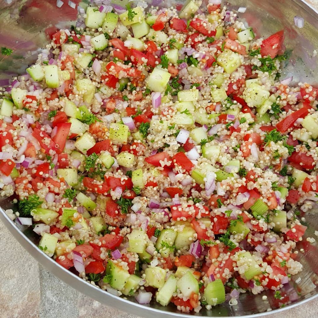 Quinoa Tabouli for Meal Prep https://cleanfoodcrush.com/quinoa-tabouli/ ‎