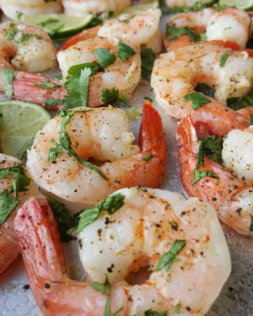 One-Pan Cilantro-Lime Shrimp | Clean Food Crush