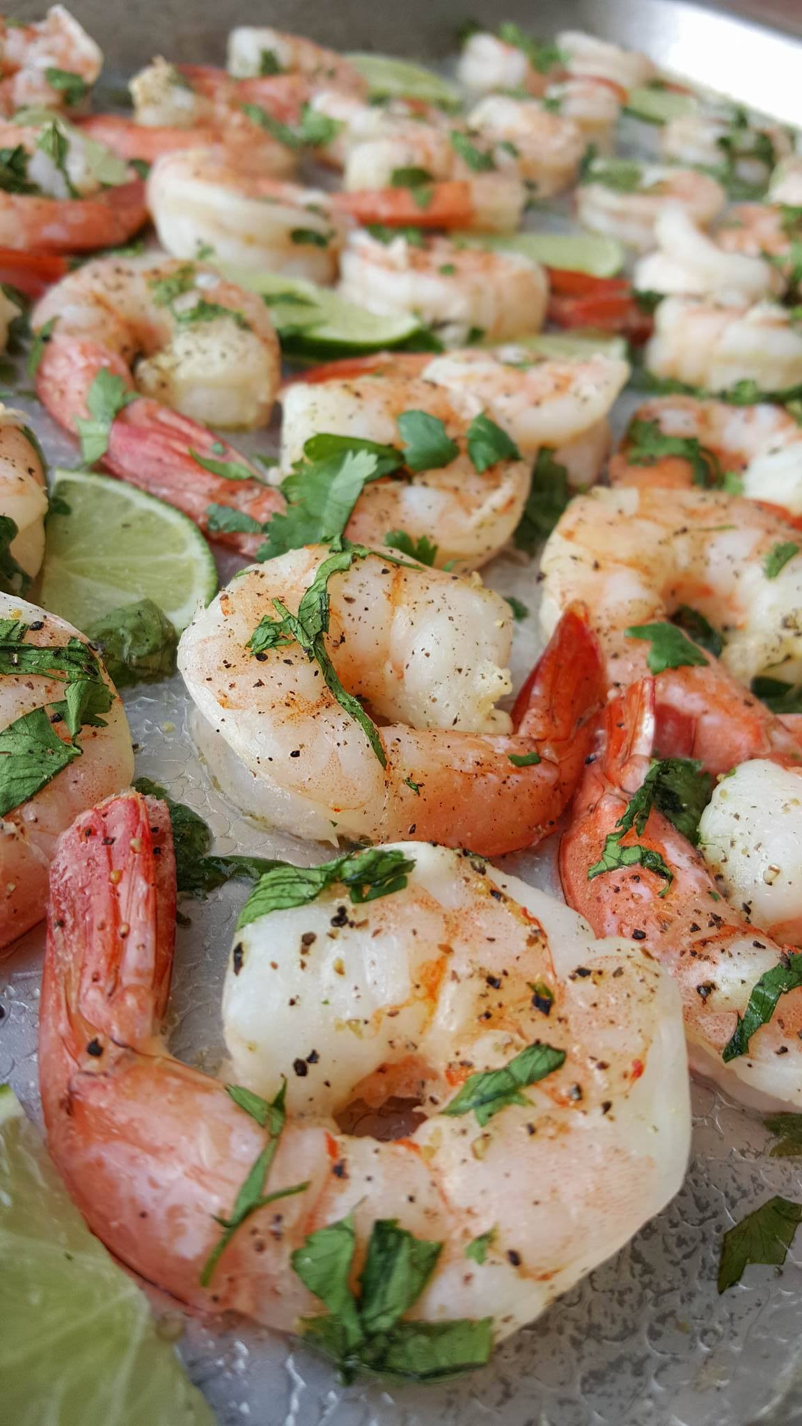 One-Pan Cilantro-Lime Shrimp | Clean Food Crush