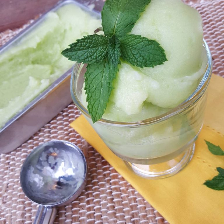 Honeydew Melon Sorbet Clean Food Crush