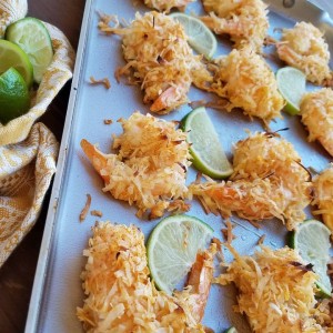 Baked Chili Coconut Shrimp https://cleanfoodcrush.com/baked-chili-coconut-shrimp