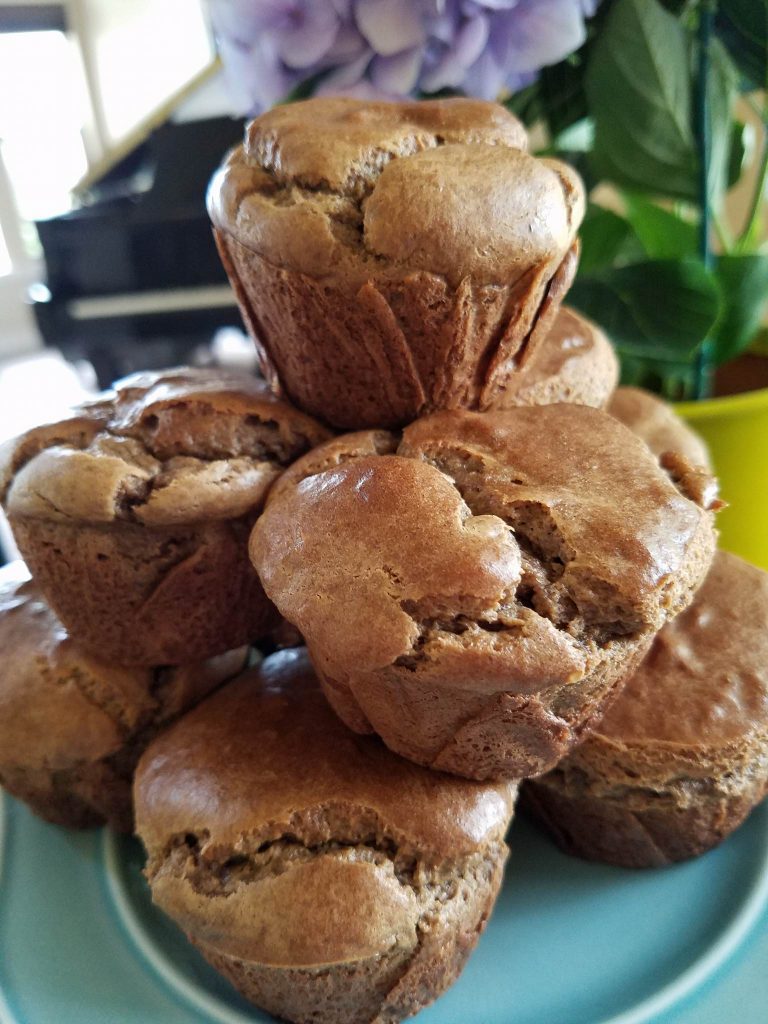 Clean Eating Grain-free Banana Almond Muffin https://cleanfoodcrush.com/banana-almond-muffins/