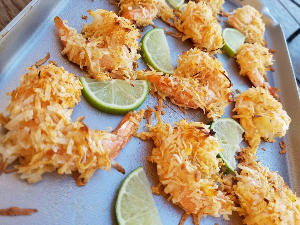 Baked Chili Coconut Shrimp https://cleanfoodcrush.com/baked-chili-coconut-shrimp