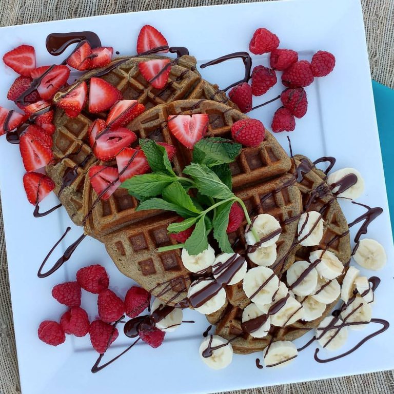 Grainfree Banana Almond Waffles Clean Food Crush