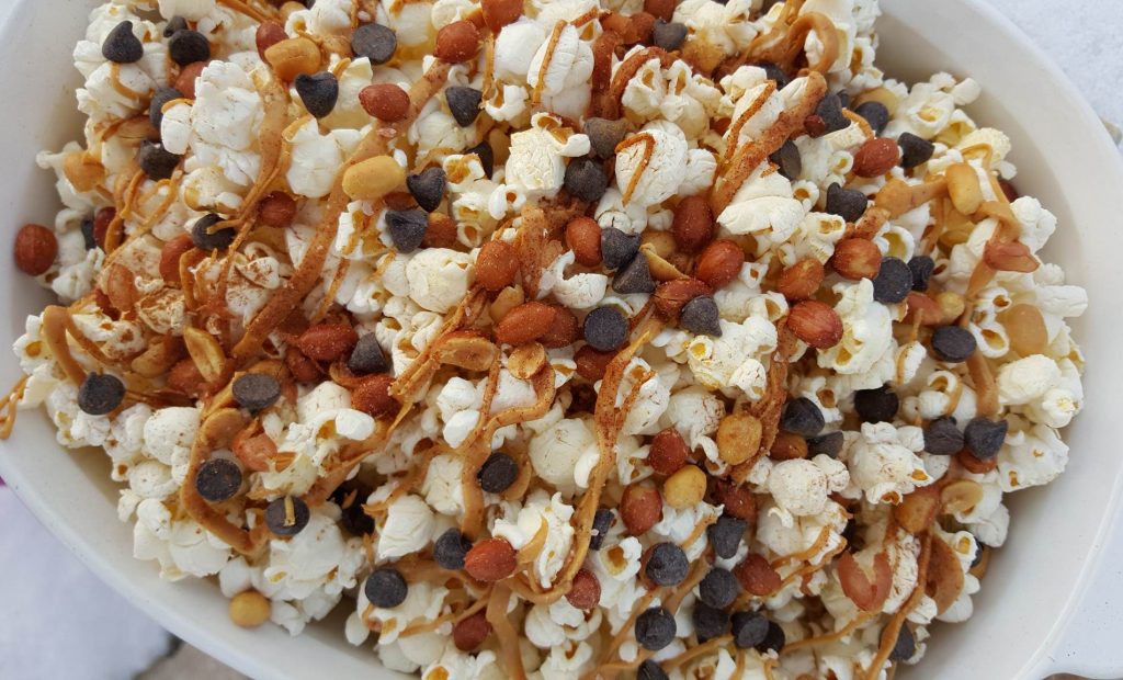 Salty-Sweet PB Popcorn https://cleanfoodcrush.com/salty-sweet-pb-popcorn/