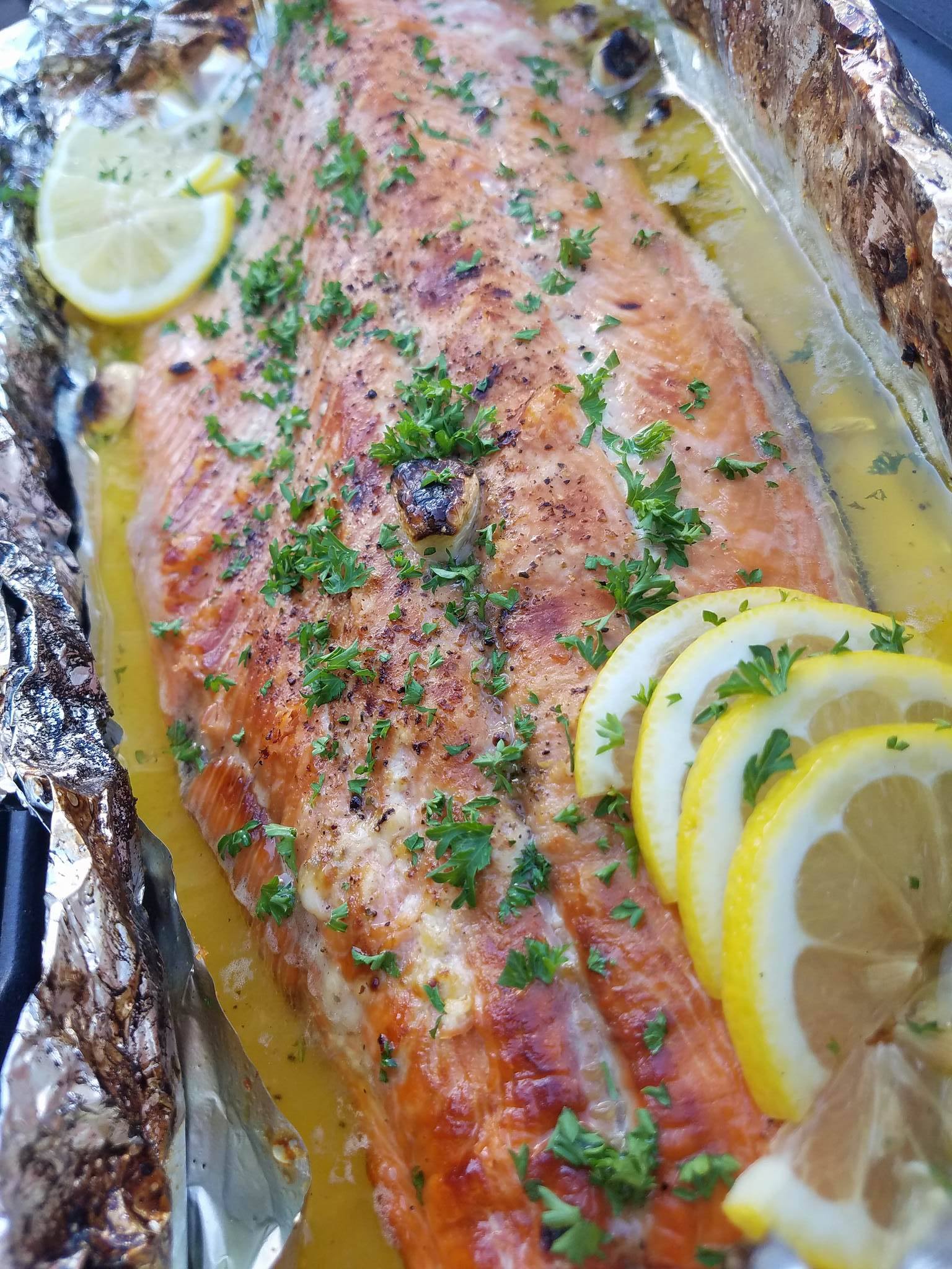 Honey Lemon Garlic Salmon Clean Food Crush