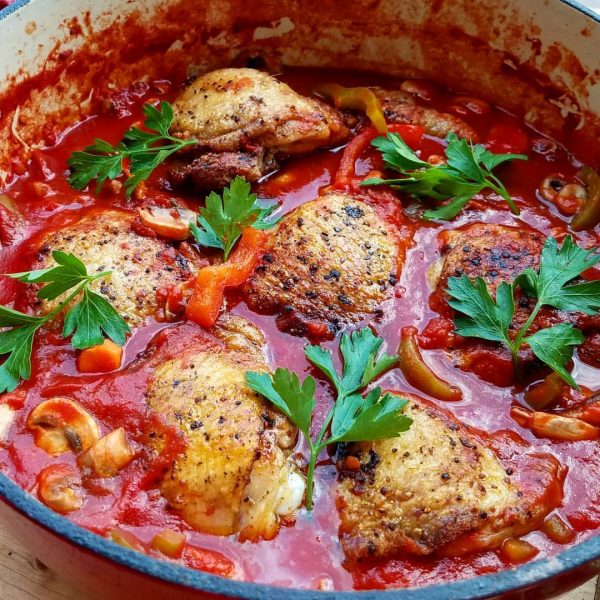 Clean Eating Chicken Cacciatore | Clean Food Crush