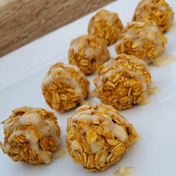Pumpkin Protein Bliss Bites