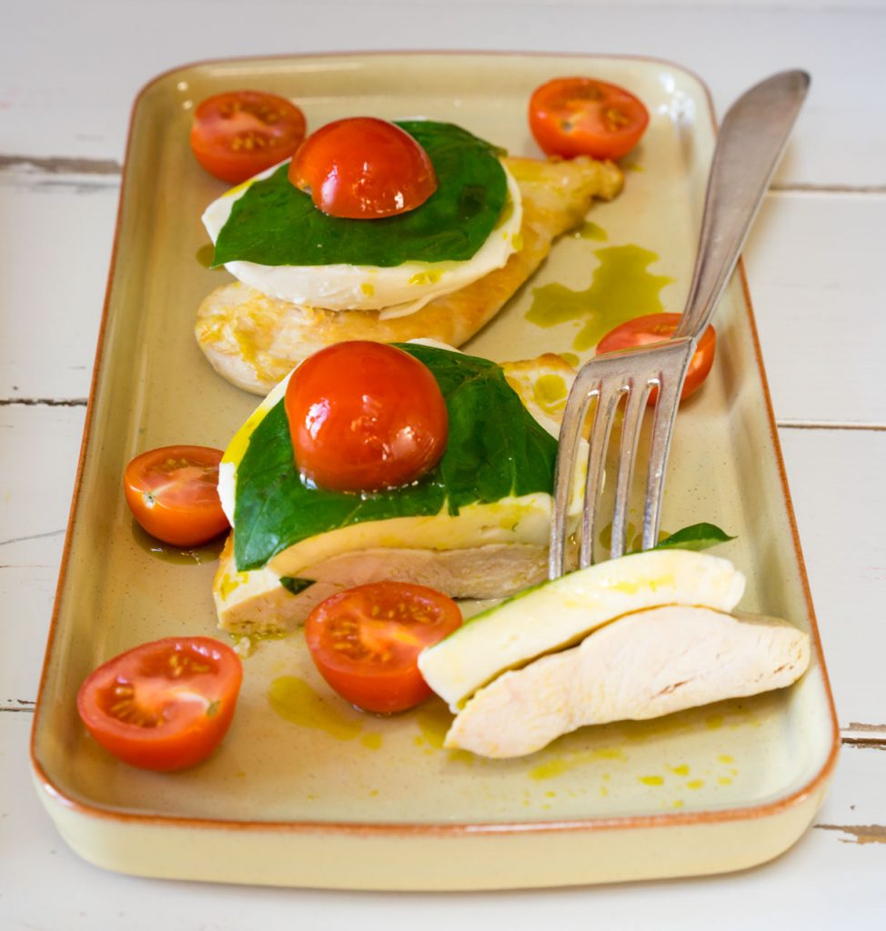 15 Minute Caprese Chicken Clean Eating