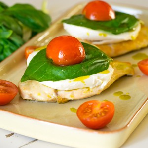 15 Minute Caprese Chicken