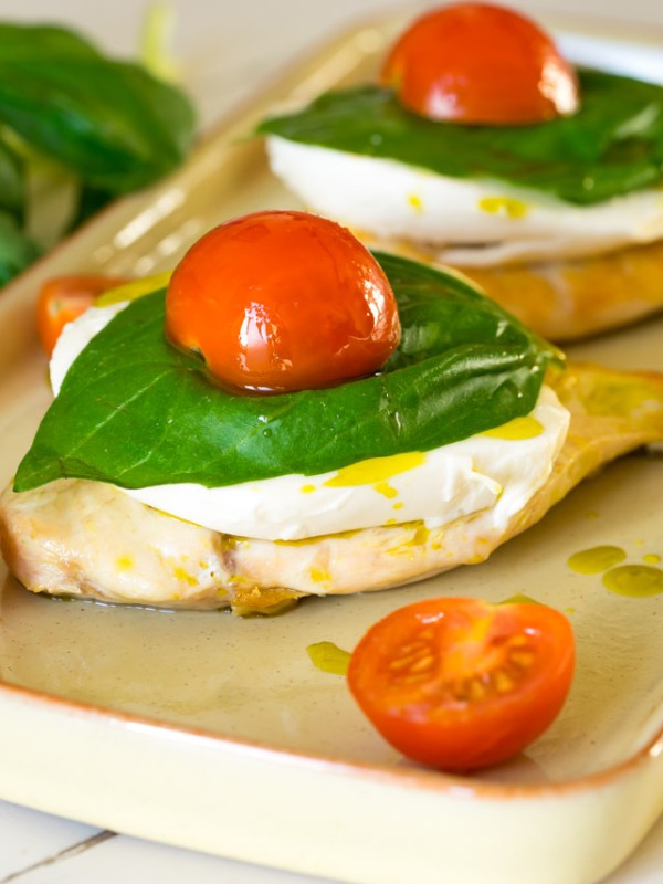 15 Minute Caprese Chicken