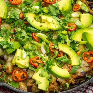 fast one pan taco skillet clean eating skillet