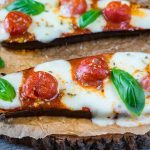 Mini-Melty Eggplant Pizzas Clean Eating Recipe