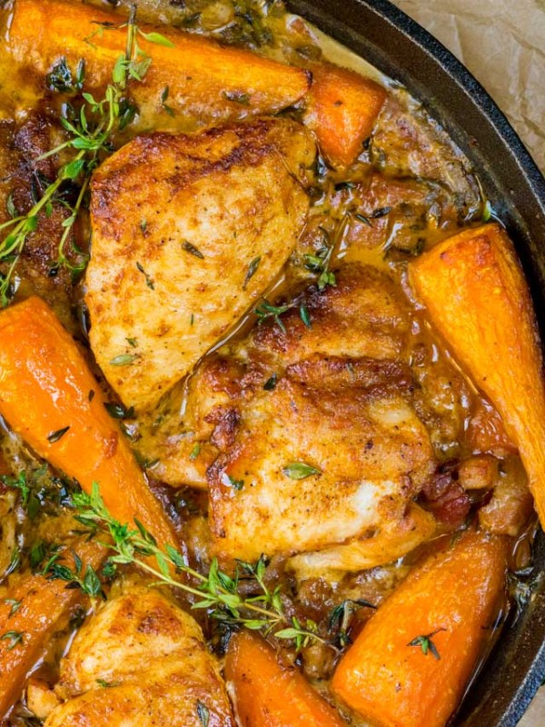 one-pan-roast-chicken-with-farm-fresh-carrots-bacon