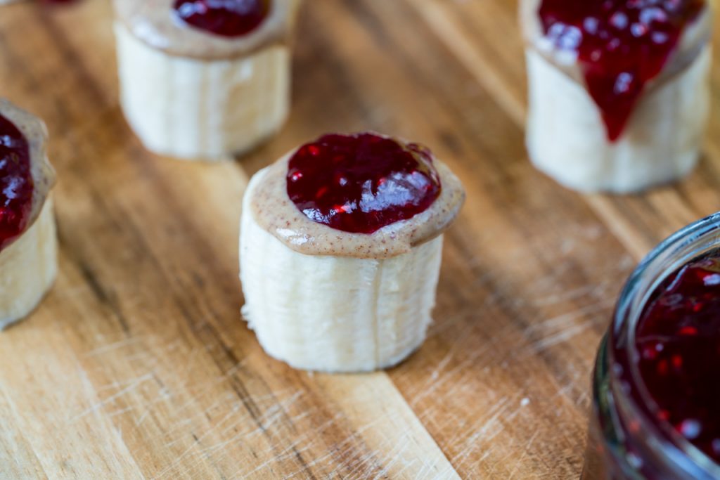 Healty and delicious banana snack