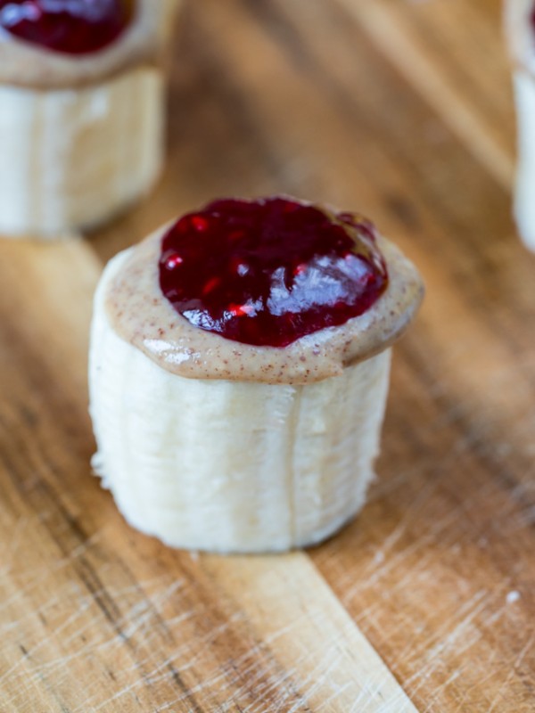 Healty and delicious banana snack