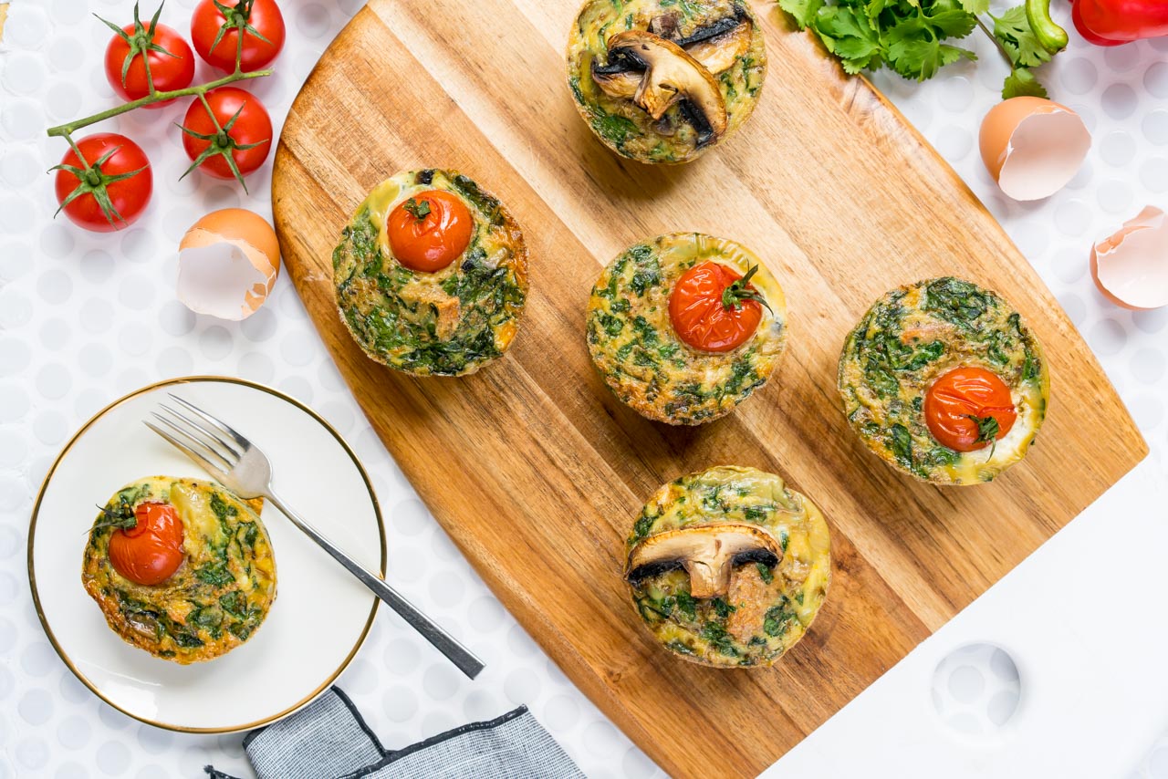 These Easy to Prep Ahead Breakfast Frittata Muffins Are the Bomb