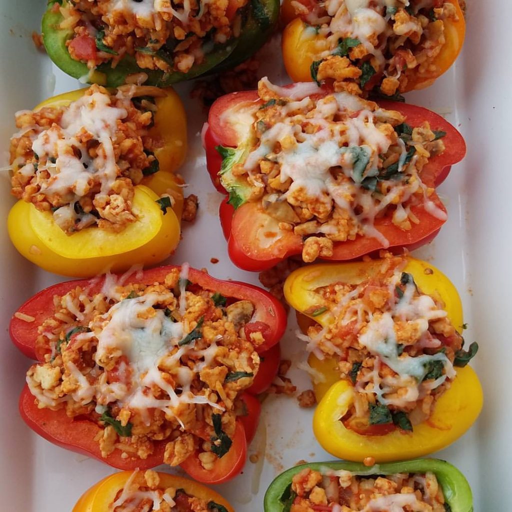 CleanFoodCrush-Turkey Stuffed Peppers