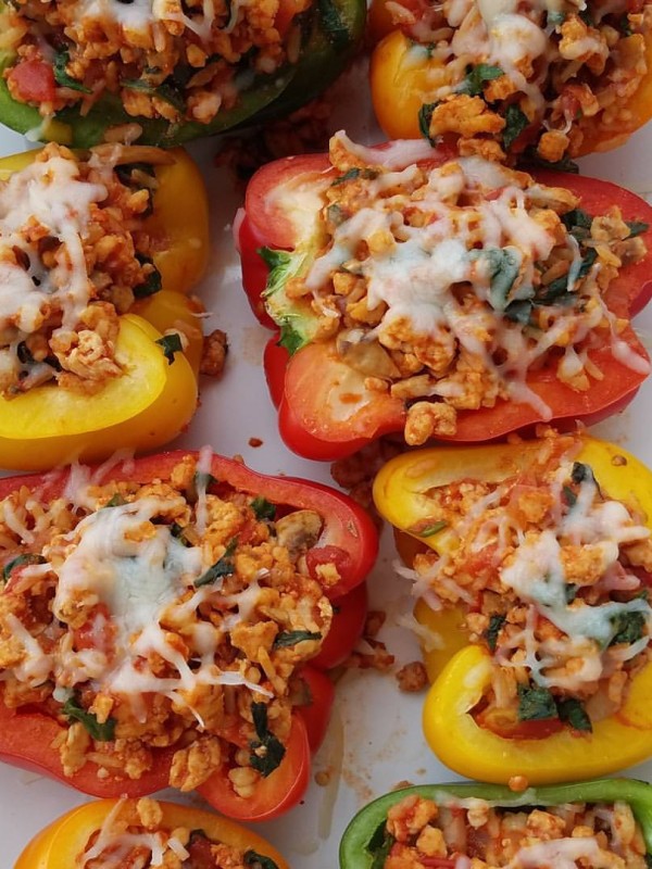 CleanFoodCrush-Turkey Stuffed Peppers