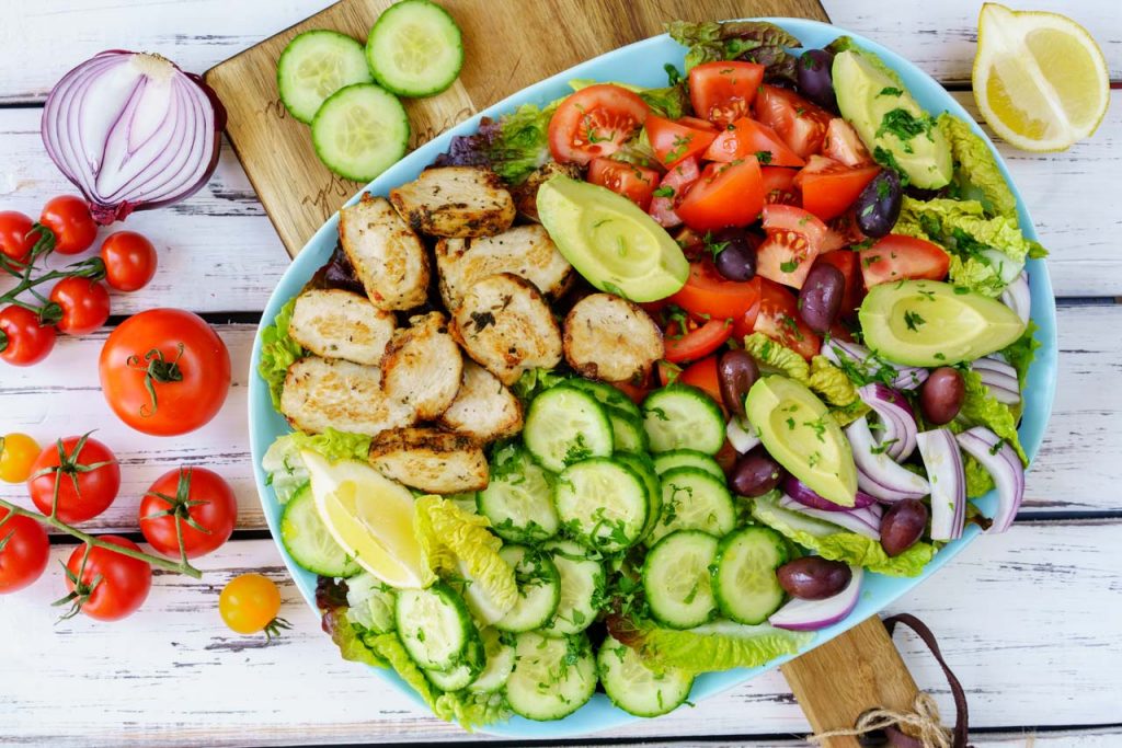 Eat Clean Mediterranean Chicken Salad