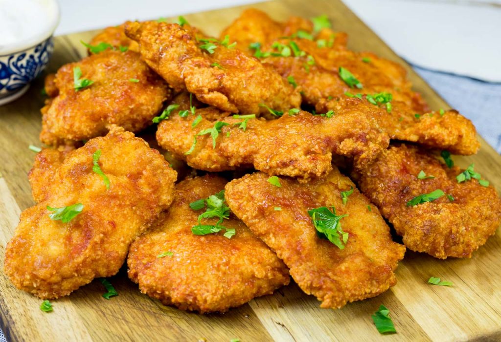 Delicious Sweet and Spicy Chicken Bites