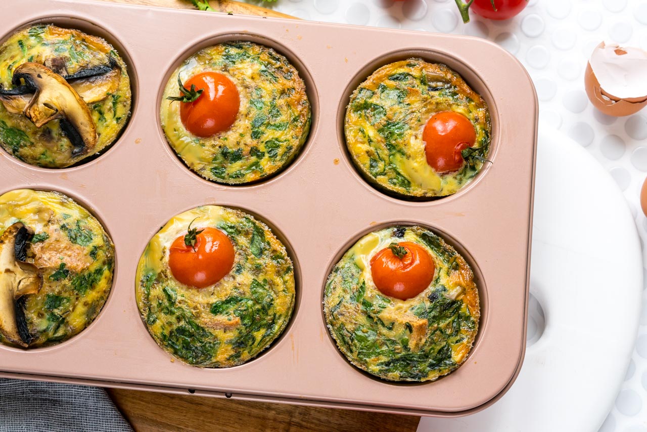 These Easy to Prep Ahead Breakfast Frittata Muffins Are the Bomb