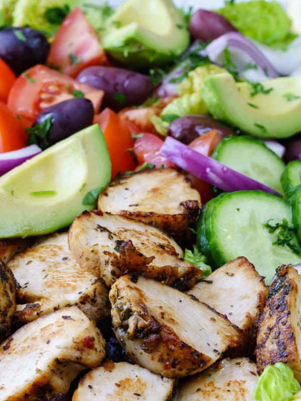 Mediterranean Chicken Salad Clean Food Crush