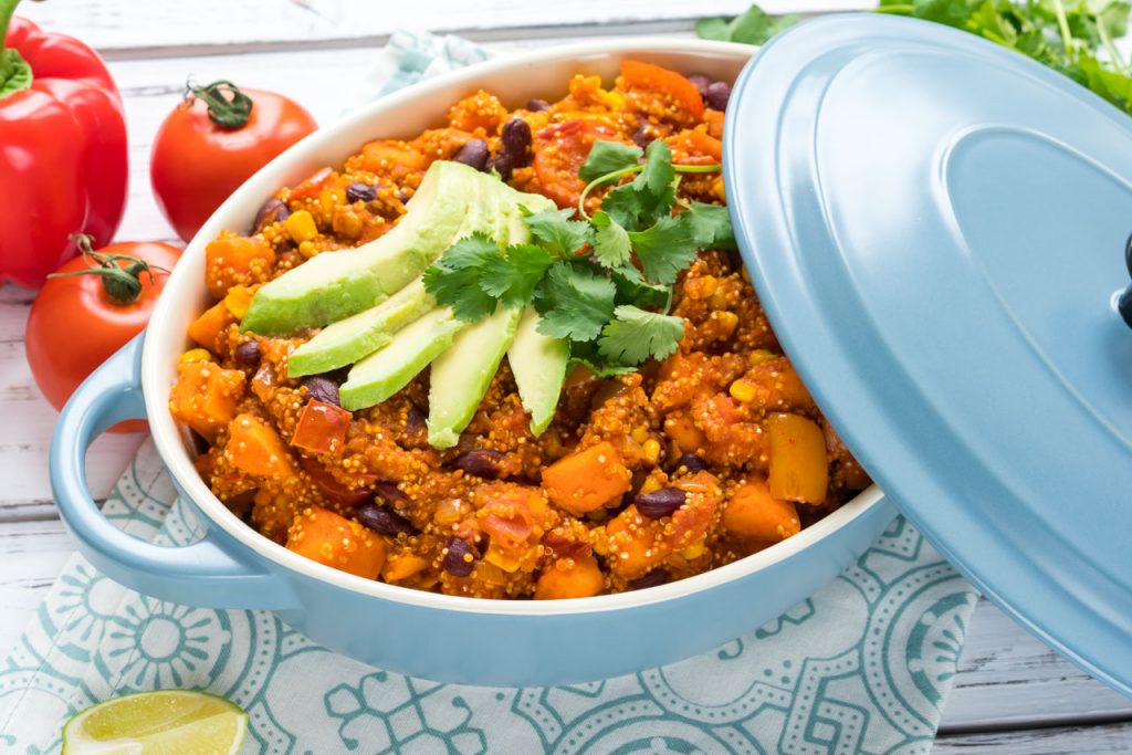 One Post Mexican Beans and Quinoa CleanFoodCrush