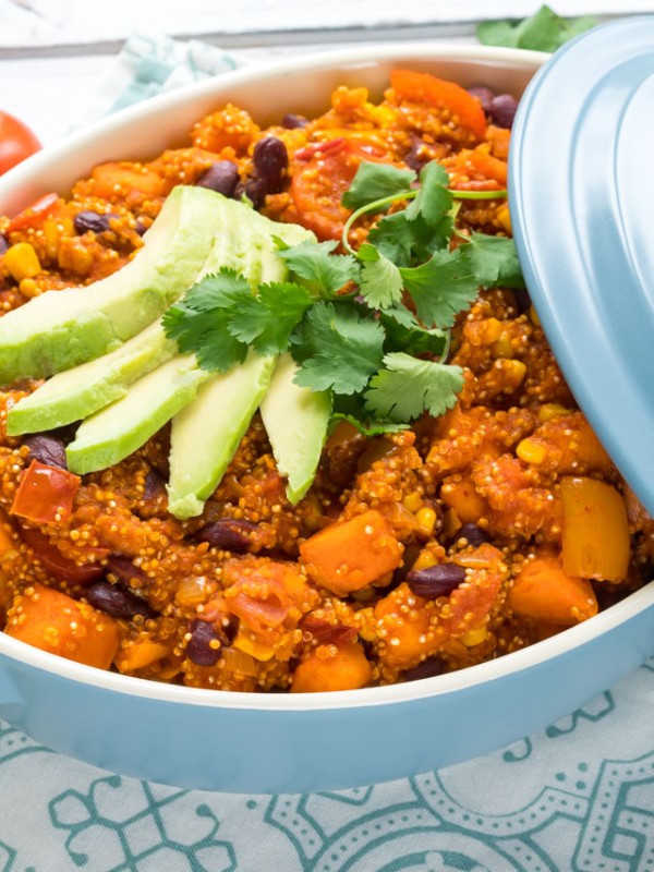 One Post Mexican Beans and Quinoa CleanFoodCrush