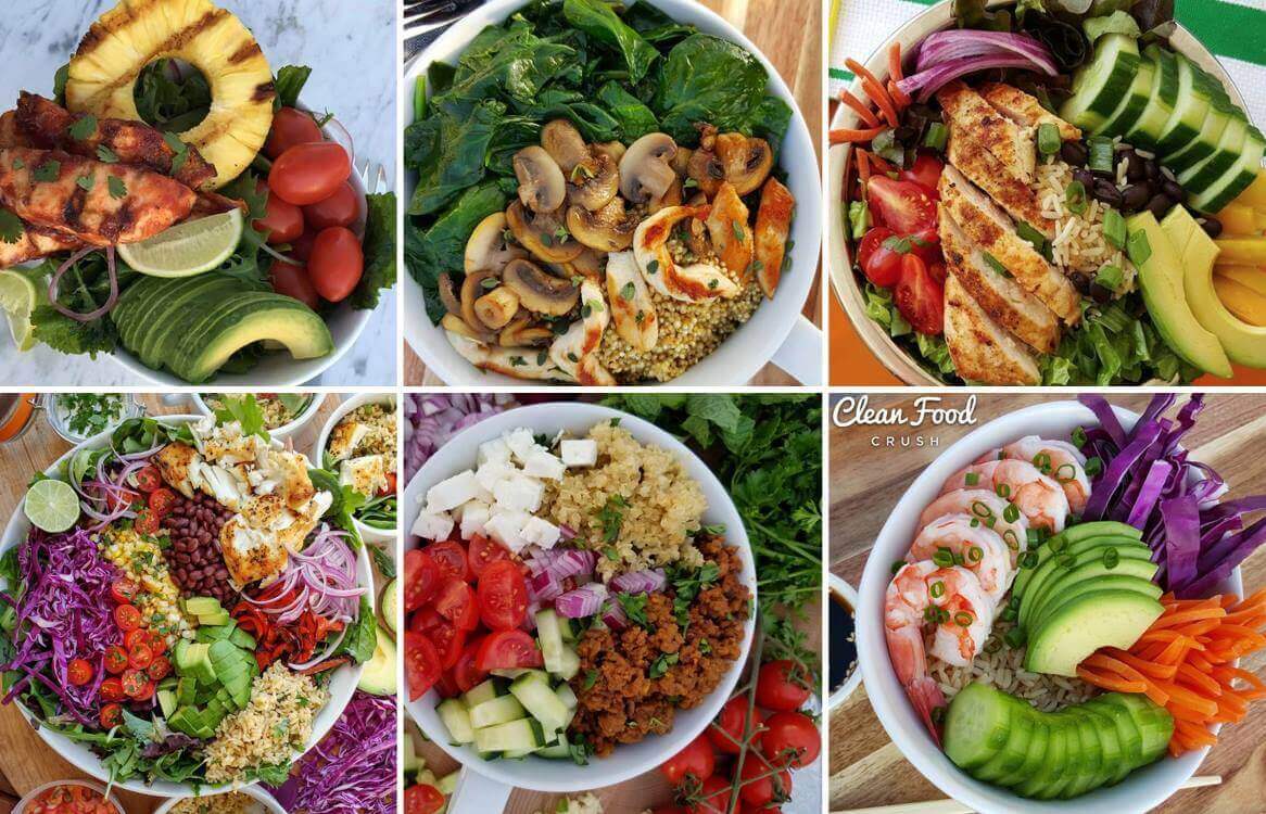 Six fit-bowl dishes for losing weight