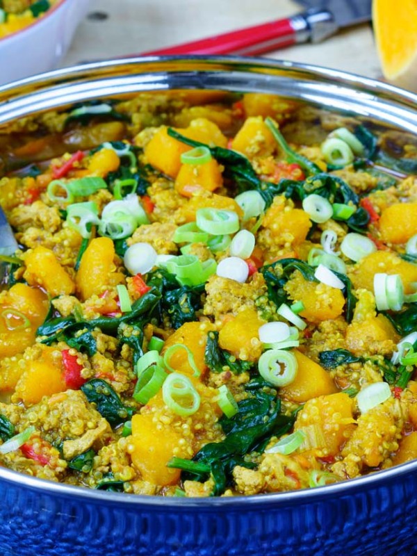 Clean Eating Butternut Squash Turkey Chili CleanFoodCrush