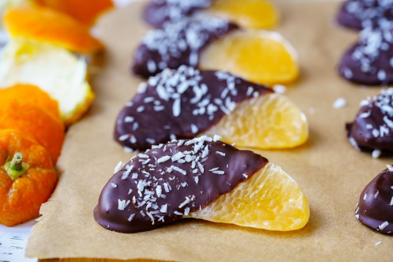 Make these Chocolate Orange Cuties with YOUR Cuties! Clean Food Crush